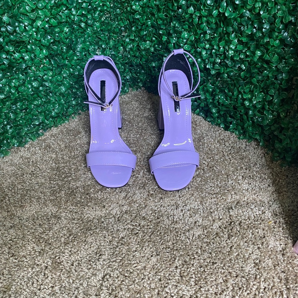 Pastel Purple Chunky High Heal